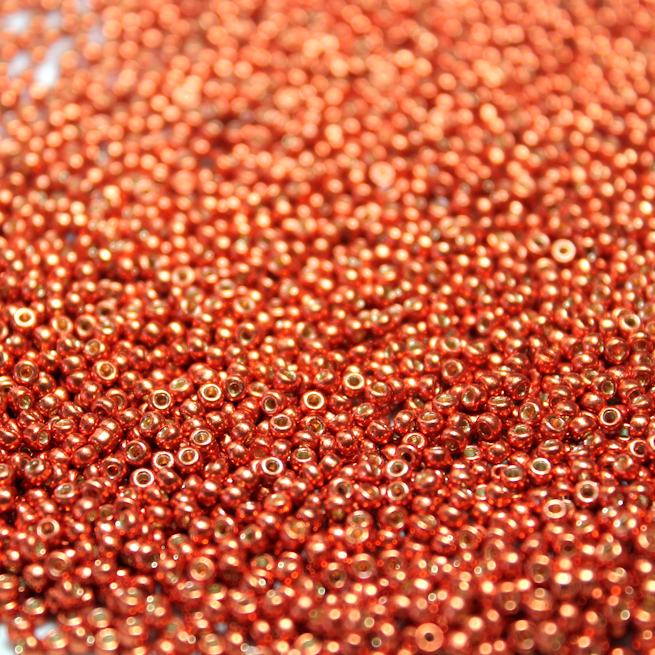 Duracoat Galvanized Copper Rose ~ 11/0 JSB D4208 Japanese seed beads