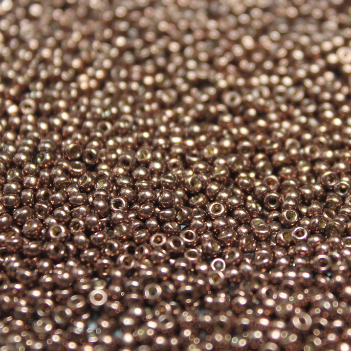 Duracoat Galvanized Milk Chocolate ~ 11/0 JSB D4213 Japanese seed beads