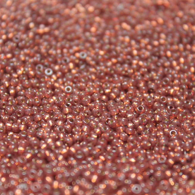 Duracoat Silver Lined Nutmeg Alabaster ~ 11/0 JSB D4245