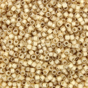 *CLOSEOUT CLEARANCE * DB1458 Delica Silver Lined Light Honey Opal - 261