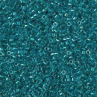 DB2380 Delica Fancy Lined Teal Green - 310