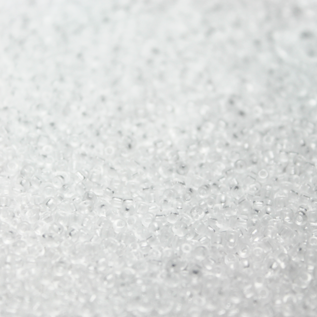 Frosted Transparent Crystal ~ 11/0 JSB F131