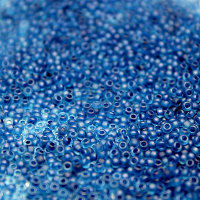 Frosted Blueberry ~ 11/0 JSB F227 Japanese seed beads