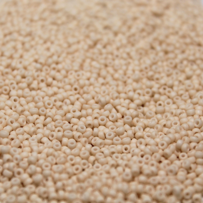 Opaque Matte Odin's Bones ~ 11/0 JSB F400G Japanese seed beads