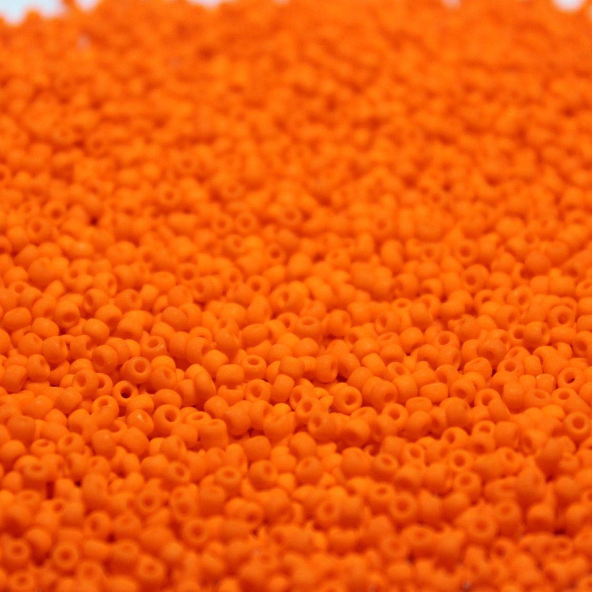 Matte Bright Fire Dragon Orange ~ 11/0 JSB F405D