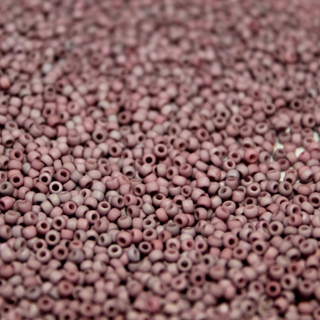 Matte Berry Blush ~ 11/0 JSB F885