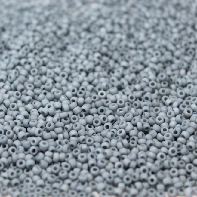 Matte Windy Blue ~ 11/0 JSB F886 Japanese seed beads