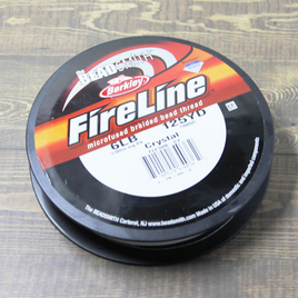 Fireline braided bead thread - 6lb - Crystal, 125 yards