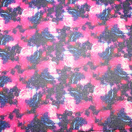 Faux Leather Sheet Glitter - Galaxy - 127