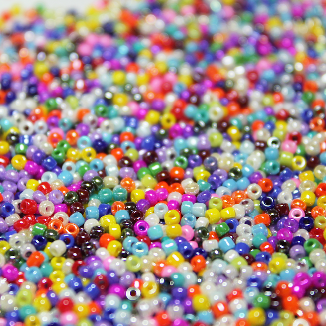 Opaque Luster Mix ~ 11/0 JSB Mix4 Japanese seed beads