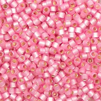 *CLOSEOUT CLEARANCE * DB2189 Delica Silver Lined Semi Frosted Duracoat Honeysuckle - 216