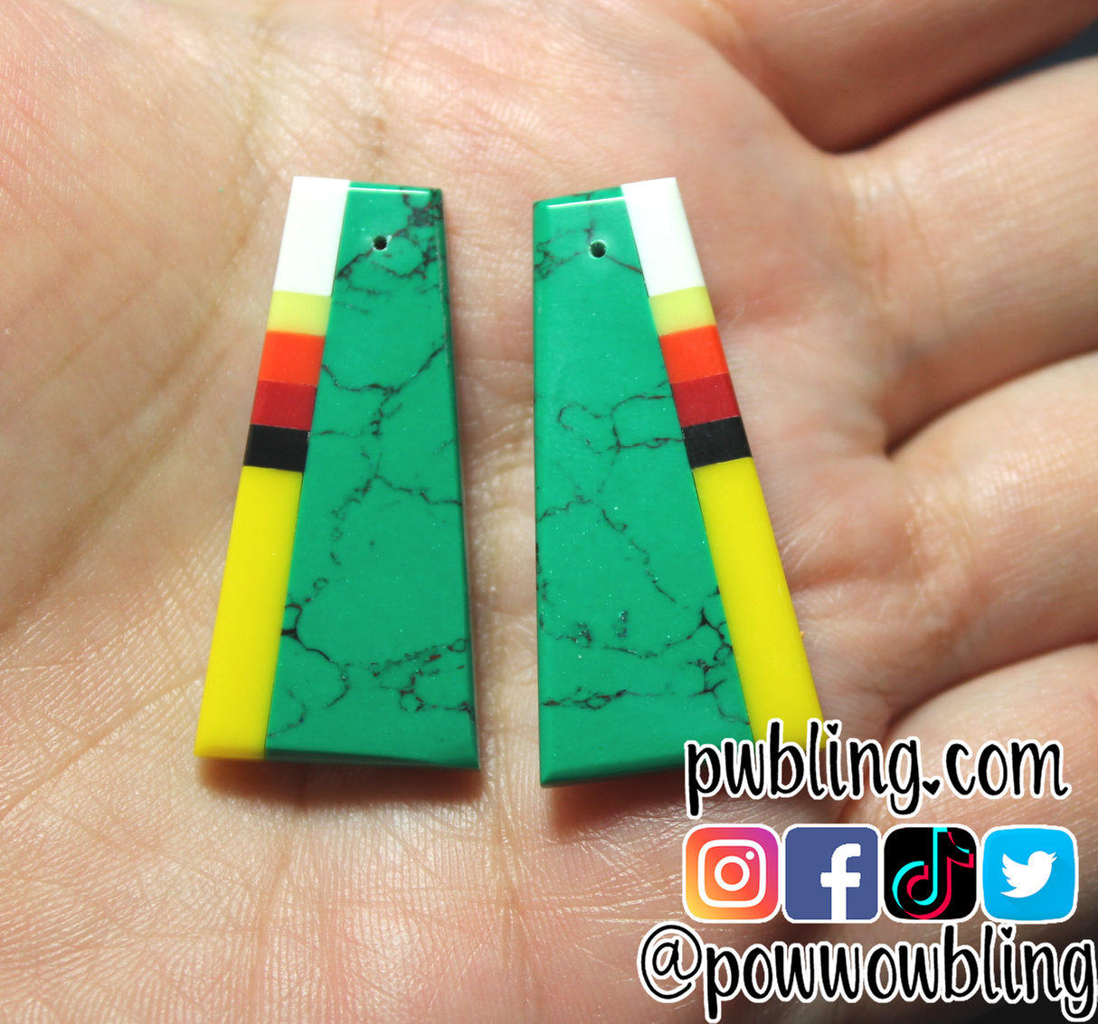 Santo Domingo Inlays Turquoise Green - SD11