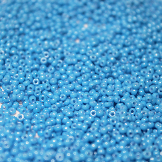 Duracoat Opaque Delphinium Blue ~ 11/0 JSB D4484