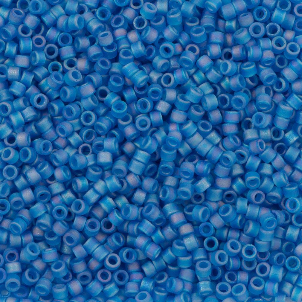 *CLOSEOUT CLEARANCE * DB862 Delica Transparent Matte Light Blue AB - 81