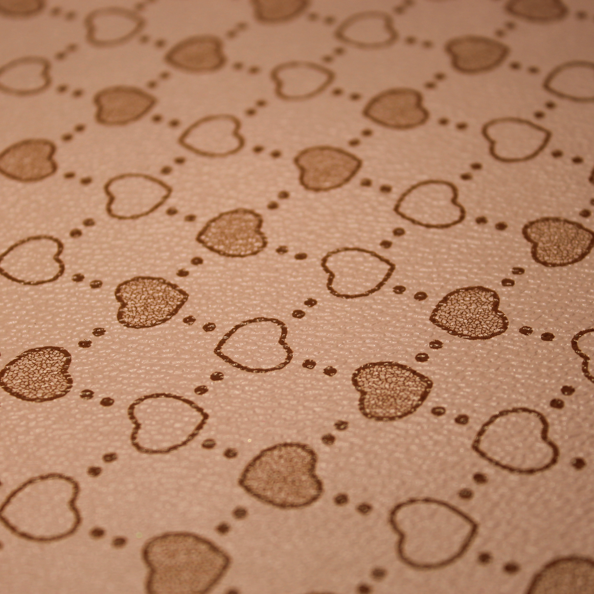 Faux Leather Sheet - GG Love Pink - 10