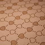 Faux Leather Sheet - GG Love Pink - 10