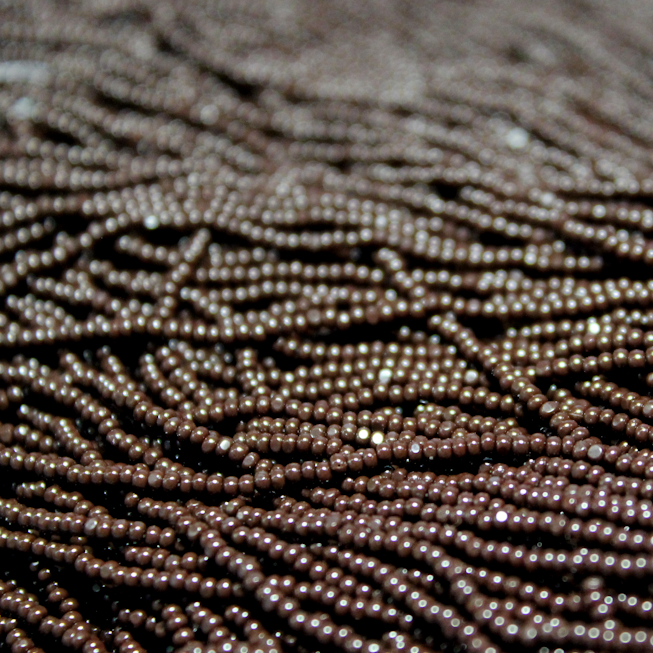 13/0 Charlotte Opaque Dark Brown - C1328