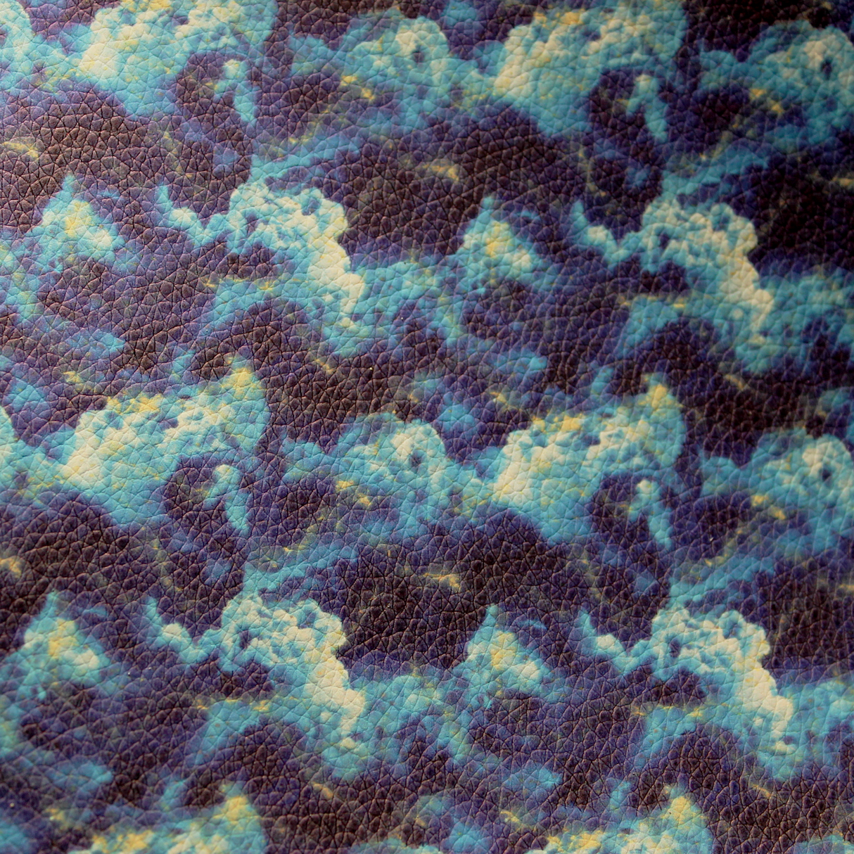 Faux Leather Sheet - Dark Clouds - 138