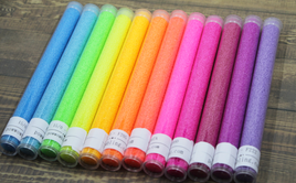 15/0 Japanese - 12 Tube Frosted Neon Set