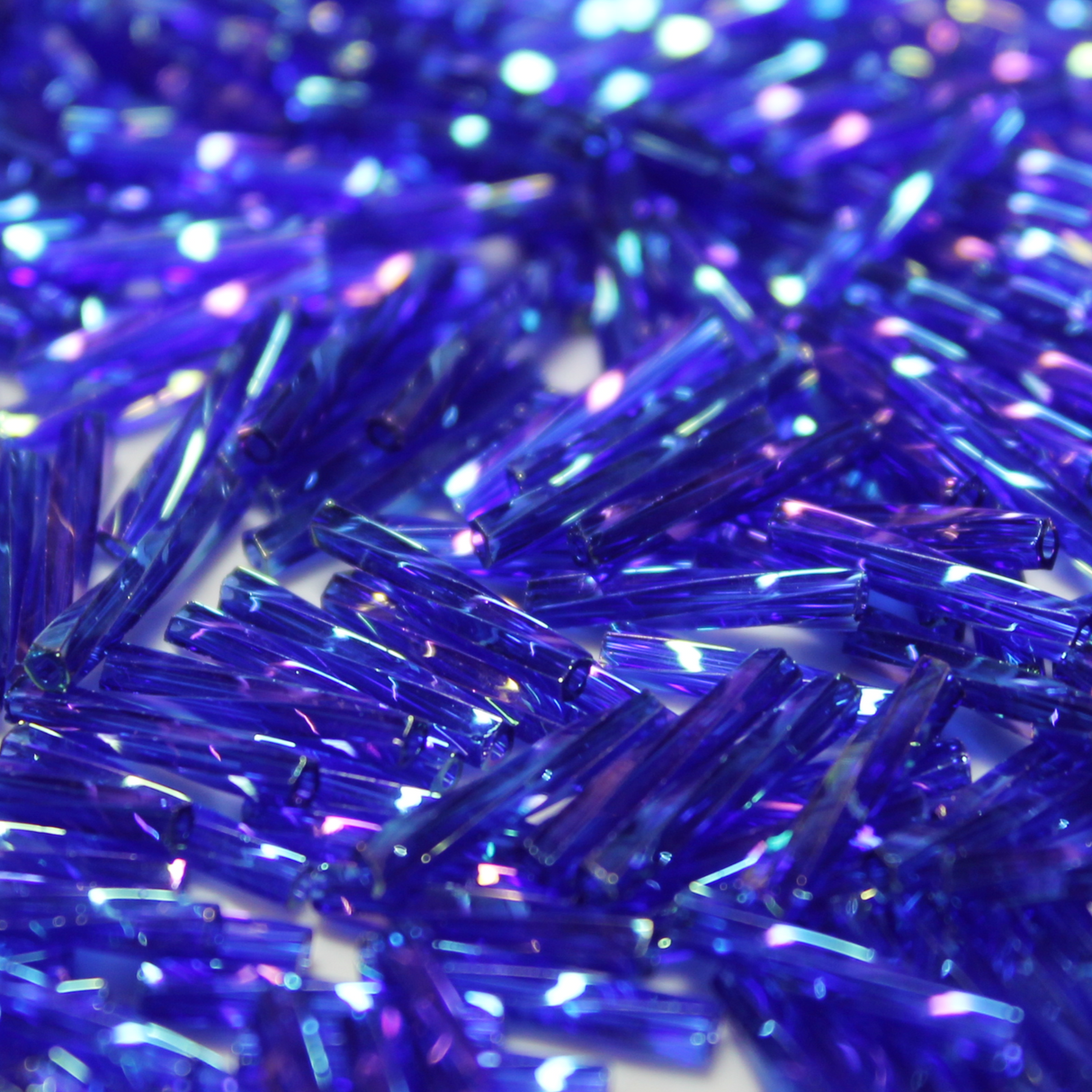 Transparent Cobalt Blue AB ~ 12mm TWIST 177