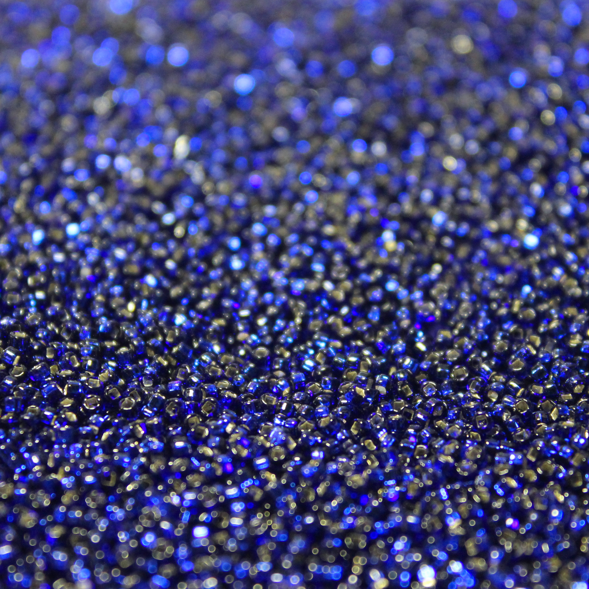 Silver Lined Dark Blue ~ 15/0 JSB 20A