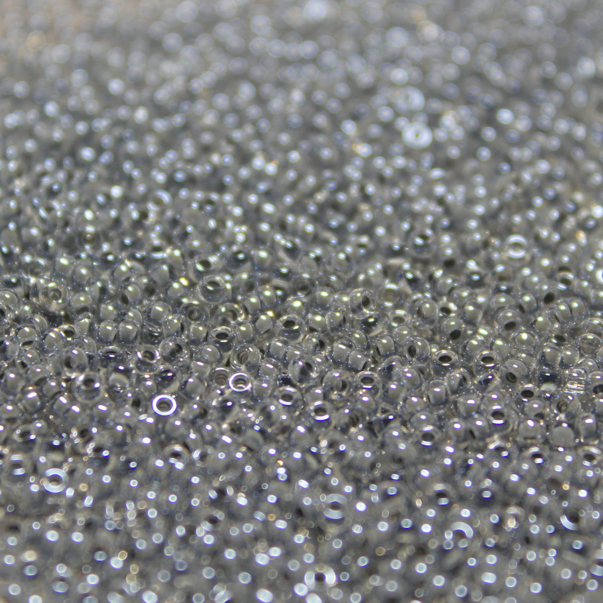 Grey Lined Crystal  ~ 11/0 JSB 240