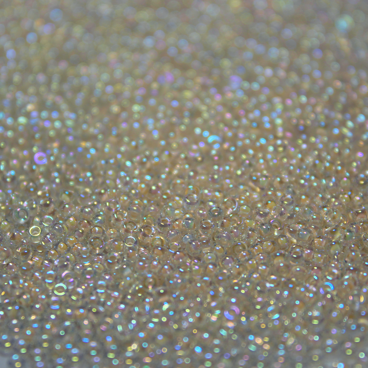 Pale Peach Lined Crystal AB ~ 11/0 JSB 281