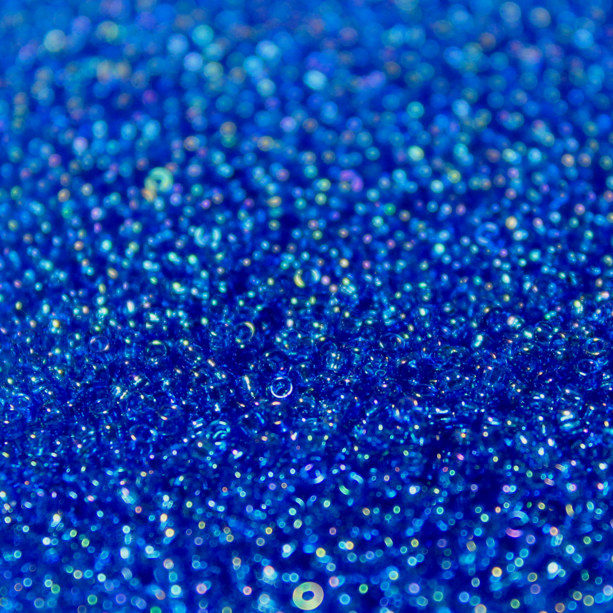 Transparent Blue Moon AB ~ 15/0 JSB 299B