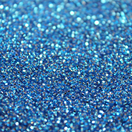 Silver Lined Capri Blue  ~ 11/0 JSB 32