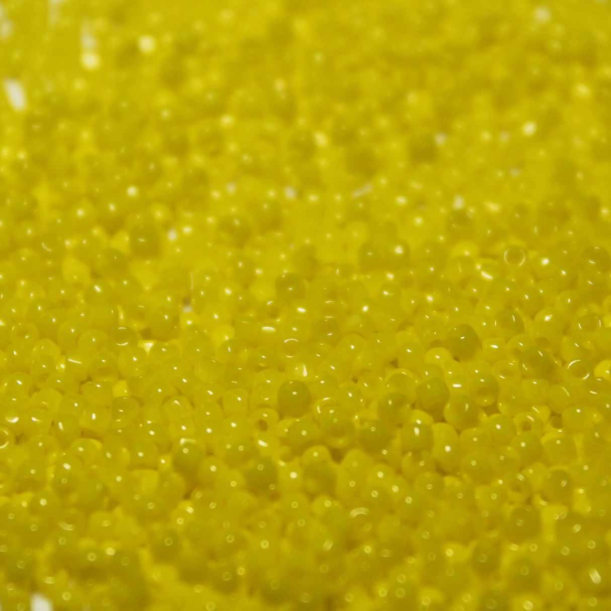 Opaque Canary Yellow  ~ 15/0 3CUT 404A