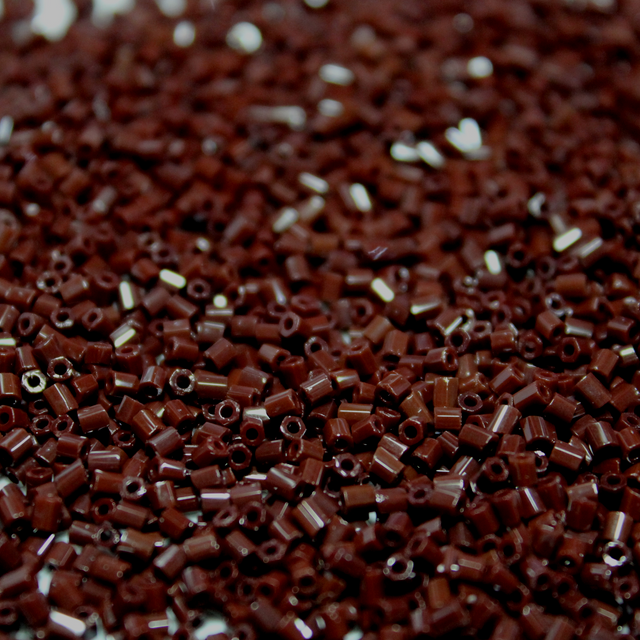 Opaque Chocolate ~ 11/0 HEX 409F Japanese Seed Beads