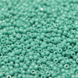 Opaque Turquoise Green ~ 11/0 JSB 412J