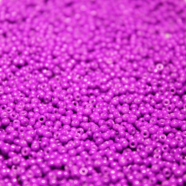 15/0  Opaque Dyed Purple Fuchsia - 419B