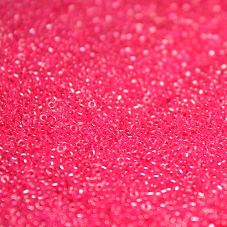 Ceylon Dyed Hot Pink Luster ~ 11/0 JSB 518B Japanese Seed Beads