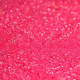 11/0 Japanese Ceylon Dyed Hot Pink Luster - 518B