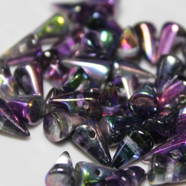 5x8mm Spike (48 pcs)  Magic Lilac  ~ Spike 9