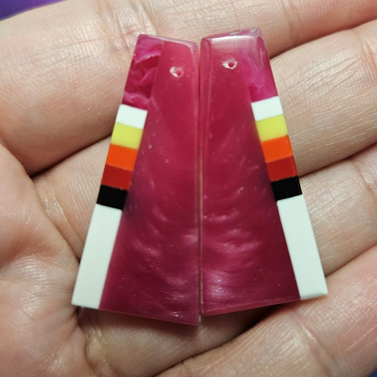 Santo Domingo Inlays Pink  - SD41-A