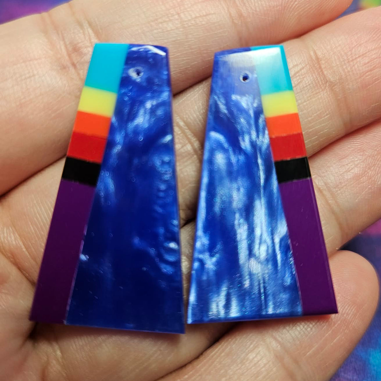 Santo Domingo Inlays Blue - SD42-A