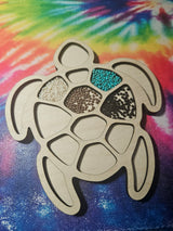 Wooden Turtle Bead Tray