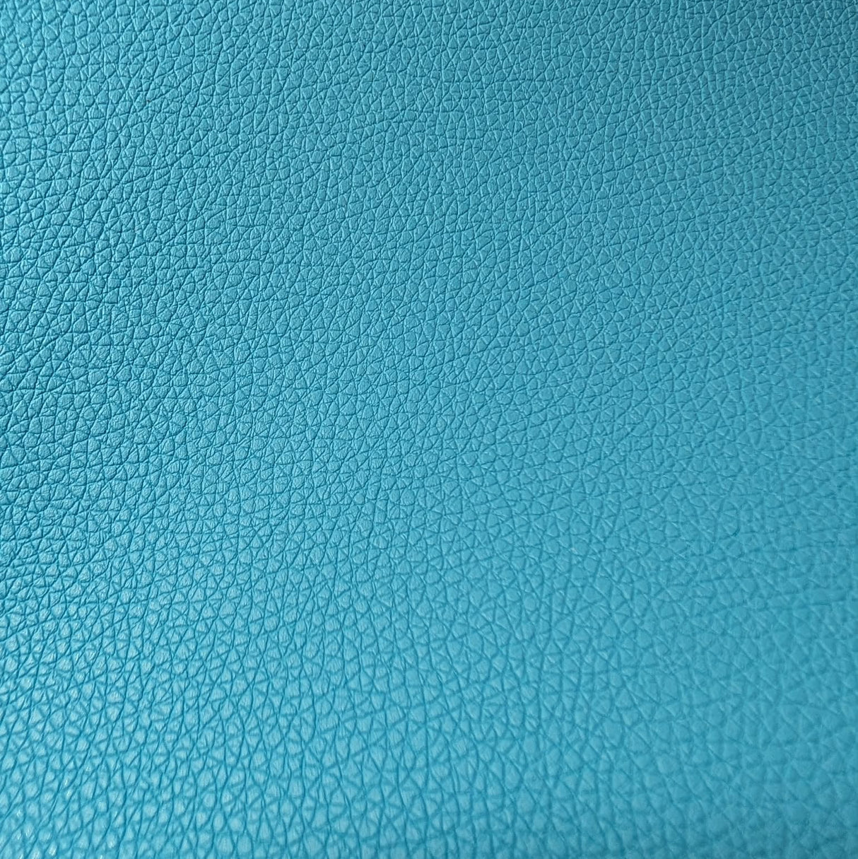 Faux Leather Sheet - Turquoise Blue- 119