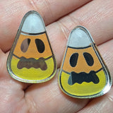 1" Jack O' Corn  Mirror Cabochons - P114