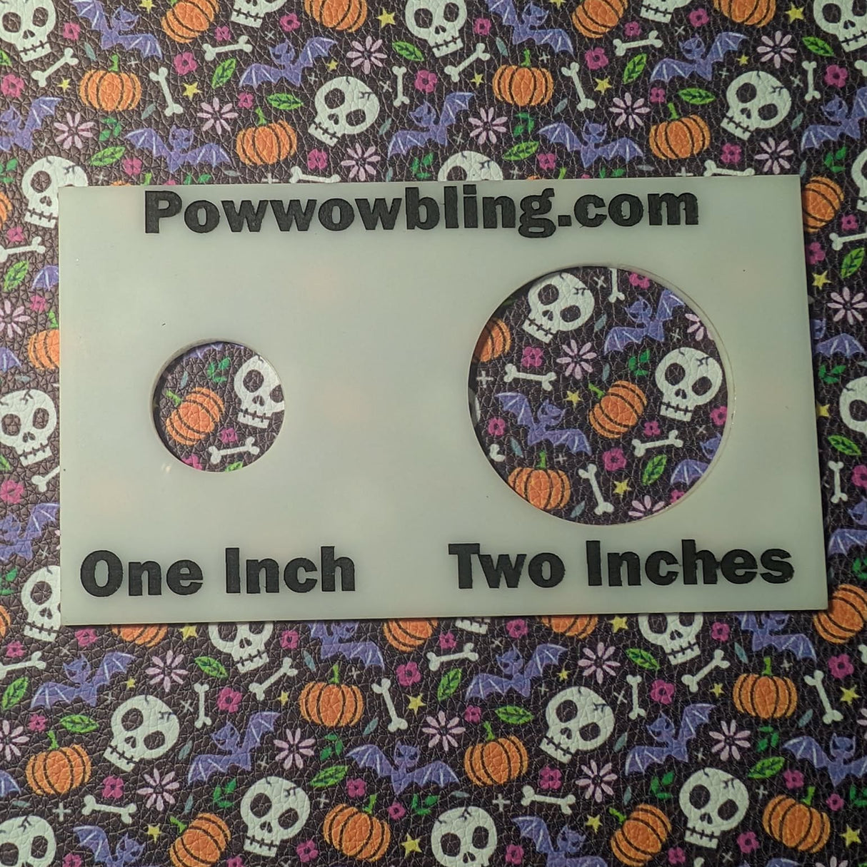 Faux Leather Sheet - Punkin Bones - 21