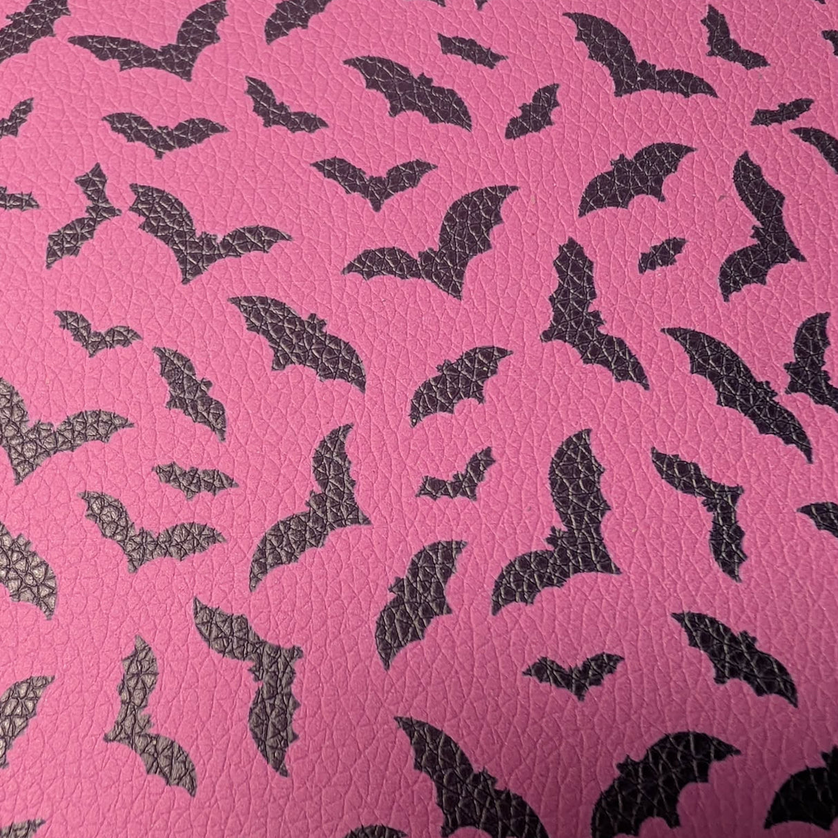 Faux Leather Sheet - Pink After Dark - 20