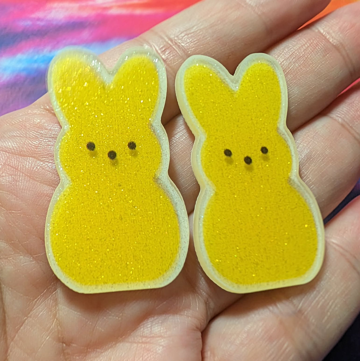 Yellow Sweet Bunny Resin Slab - P123