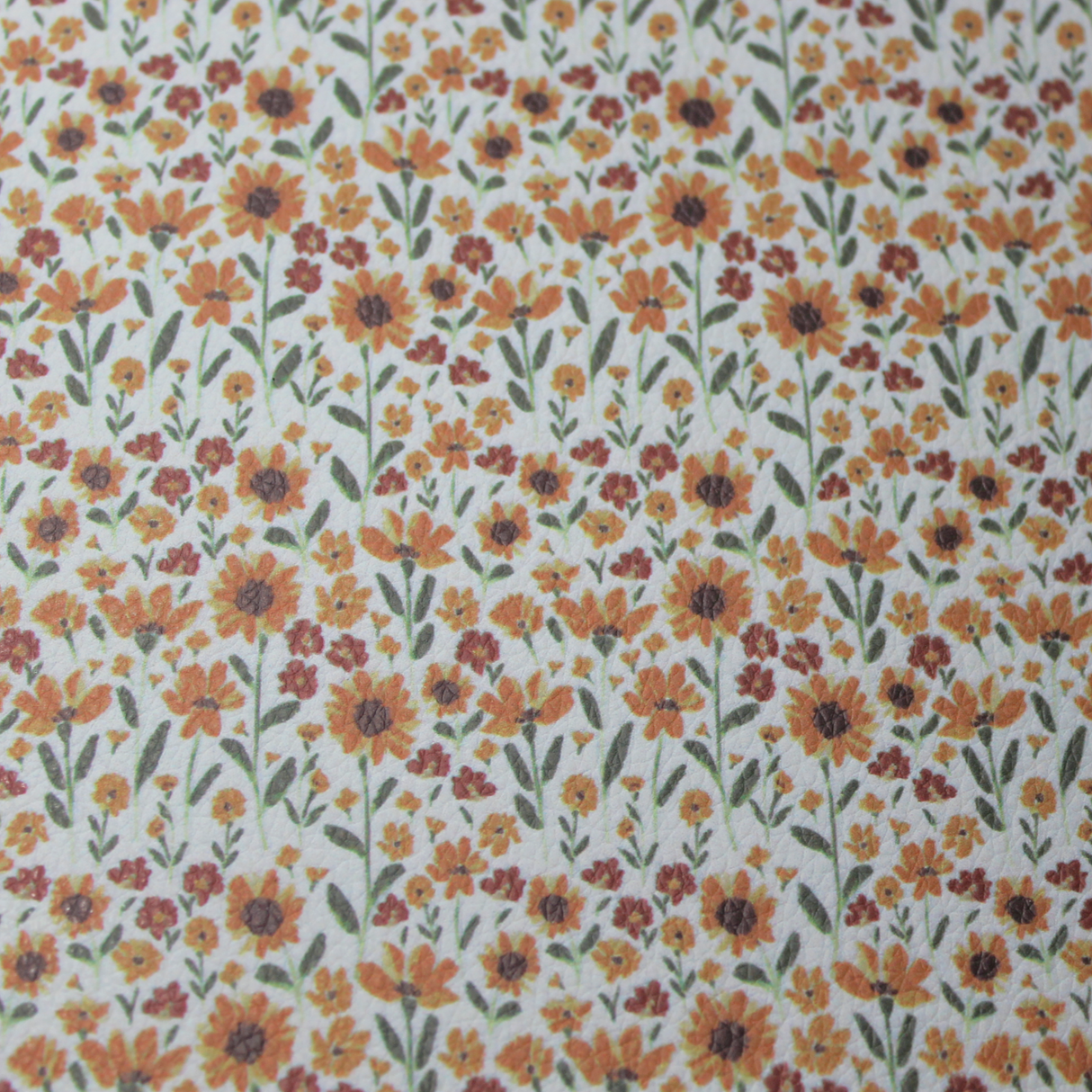 Faux Leather Sheet - Autumn Bloom - 80