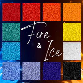 12 Tube Fire & Ice - 11/0 Set #8