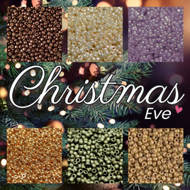 6 Tube Christmas Eve - 11/0 Set L