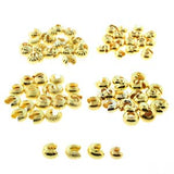 Crimp Bead Cover Assortment - Gold Plated