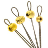 Crimp Bead Cover Assortment - Gold Plated