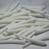 1-2" Smooth White Dentalium Shells, 1 kilo